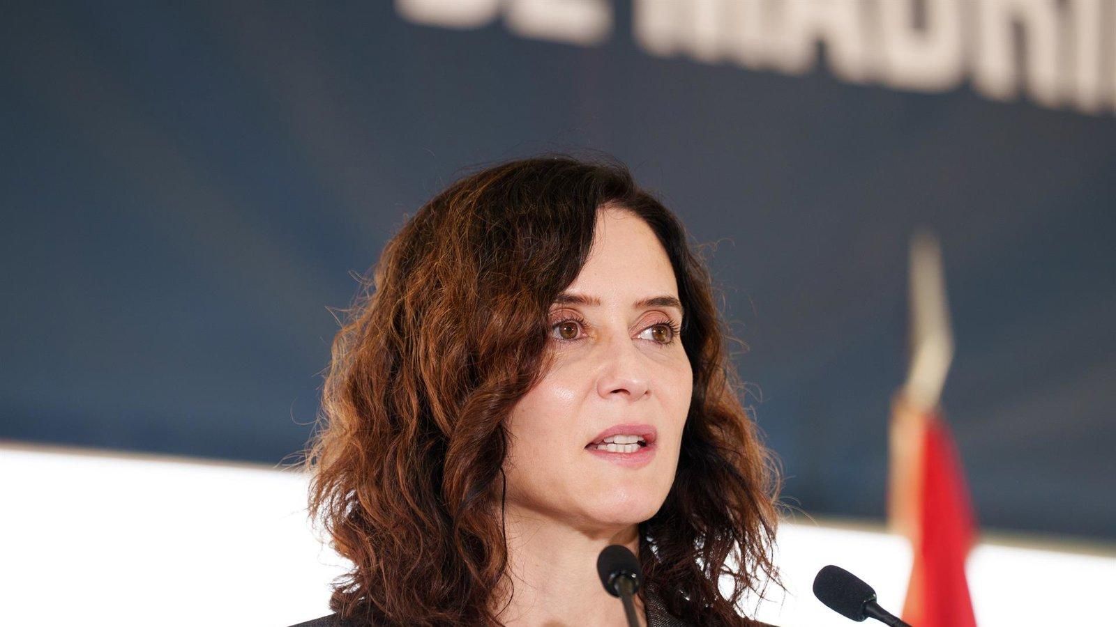 Ayuso pide a Trump que elimine los aranceles a los productos de la UE