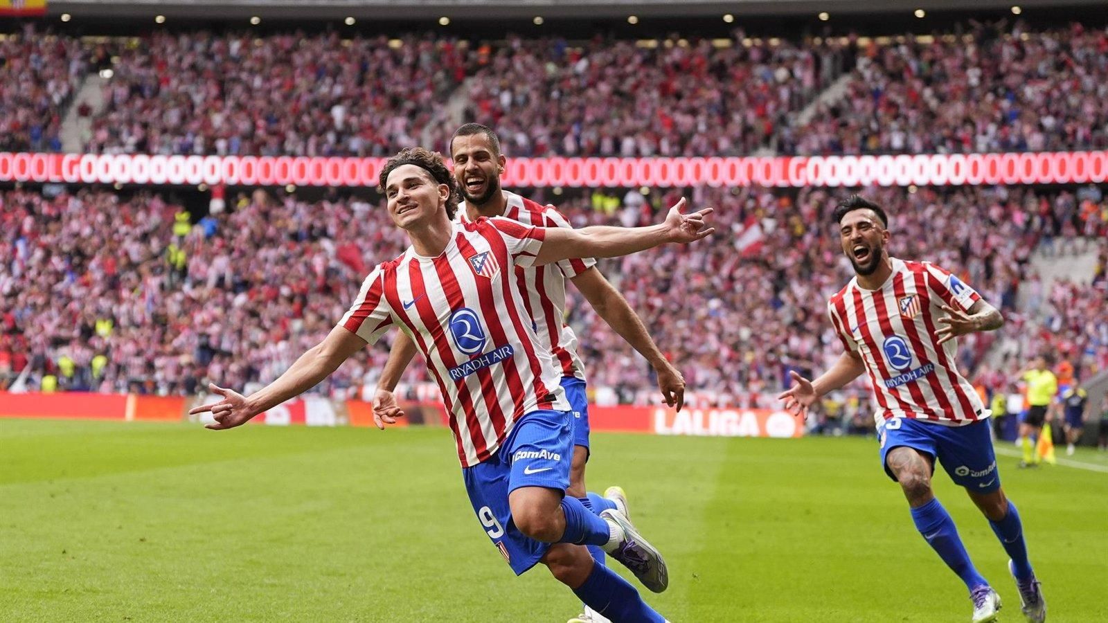 El Atlético de Madrid el único equipo de LaLiga que se adelanta en todos los partidos