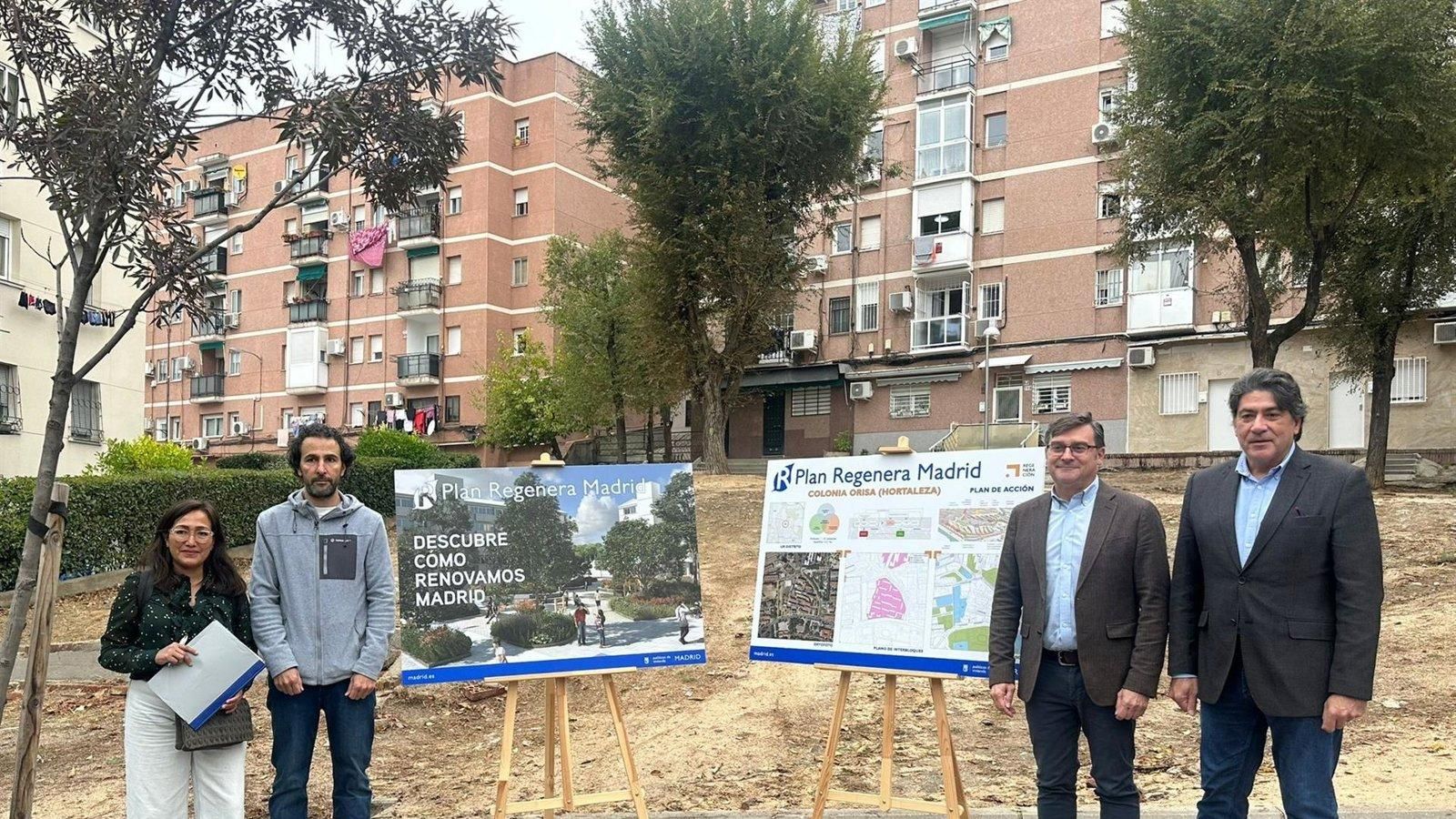 Madrid intervendrá en la Colonia Orisa para mejorar la accesibilidad y seguridad del barrio