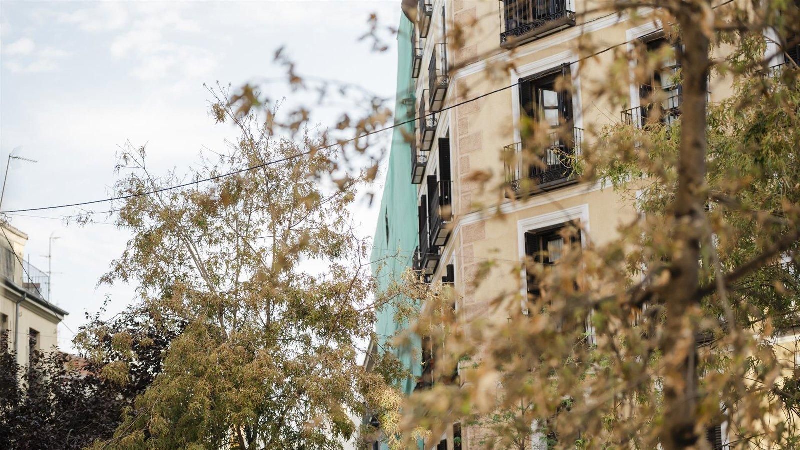 Madrid recupera poco a poco la normalidad tras el derrumbe en la calle Hileras