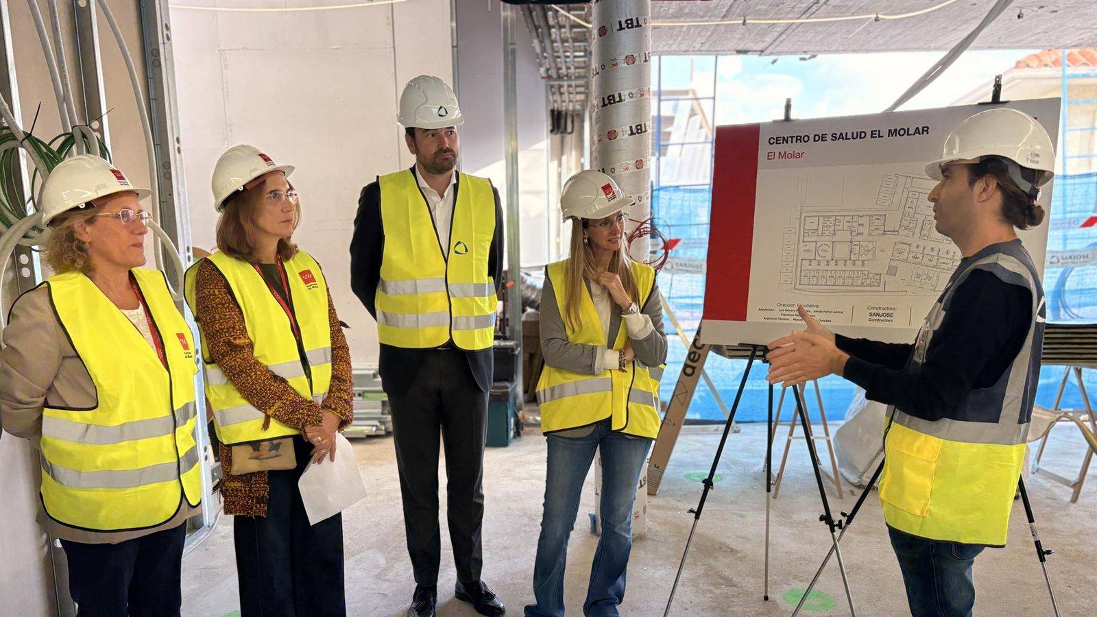 El nuevo centro de salud de El Molar estará listo en 2026 tras una inversión de más de cuatro millones