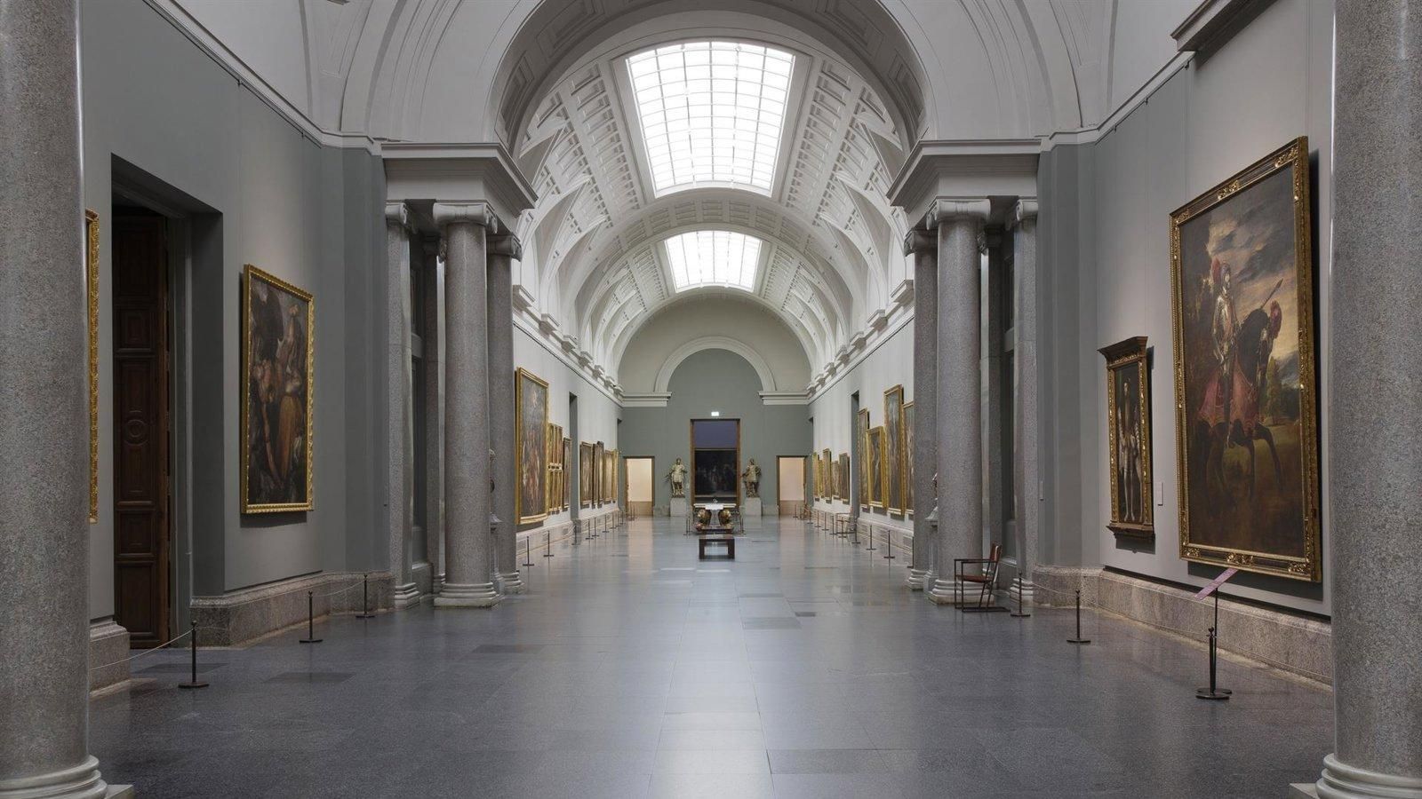 El Museo del Prado abrirá su Galería Central en la jornada nocturna de este sábado
