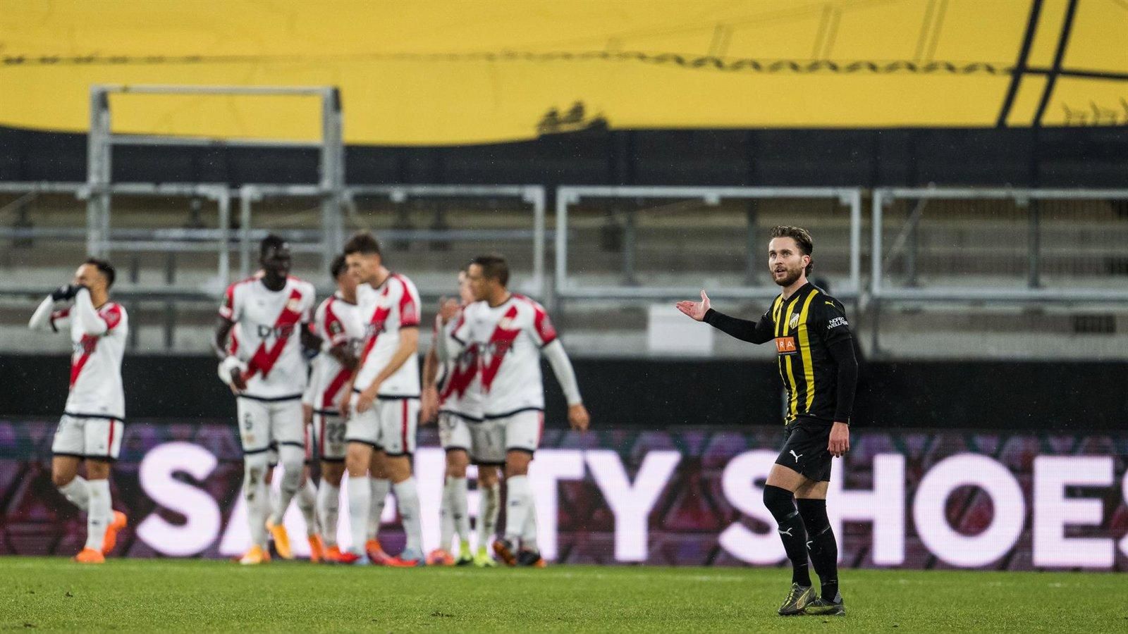 El Rayo Vallecano empata en Suecia con un penalti en el minuto 103