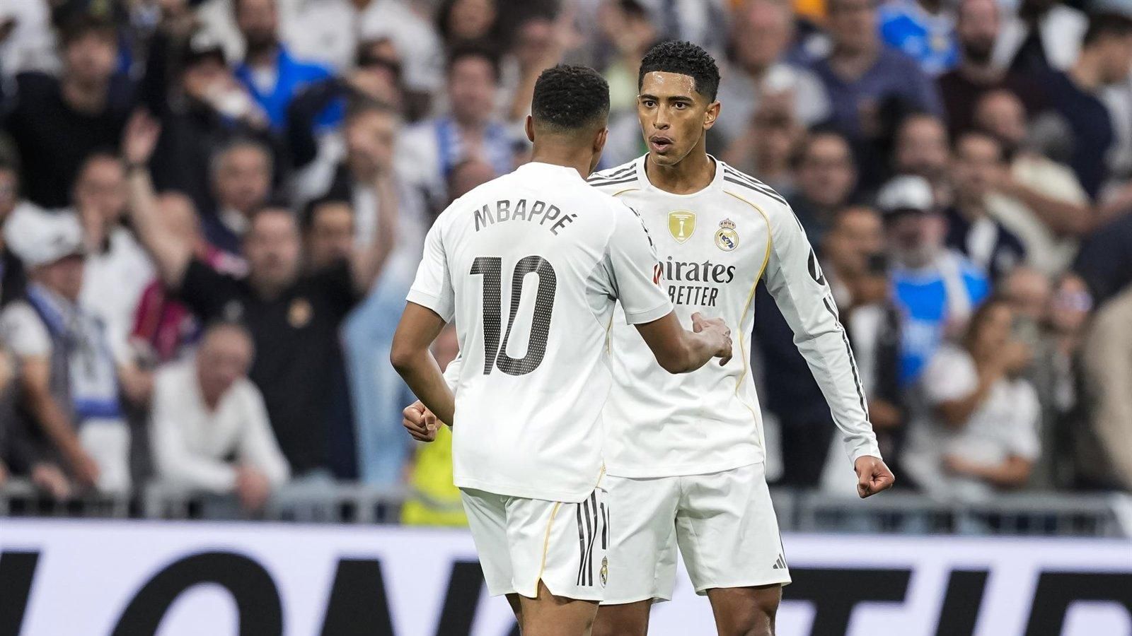 Mbappé y Bellingham lideran el triunfo del Real Madrid en el Clásico ante el Barça