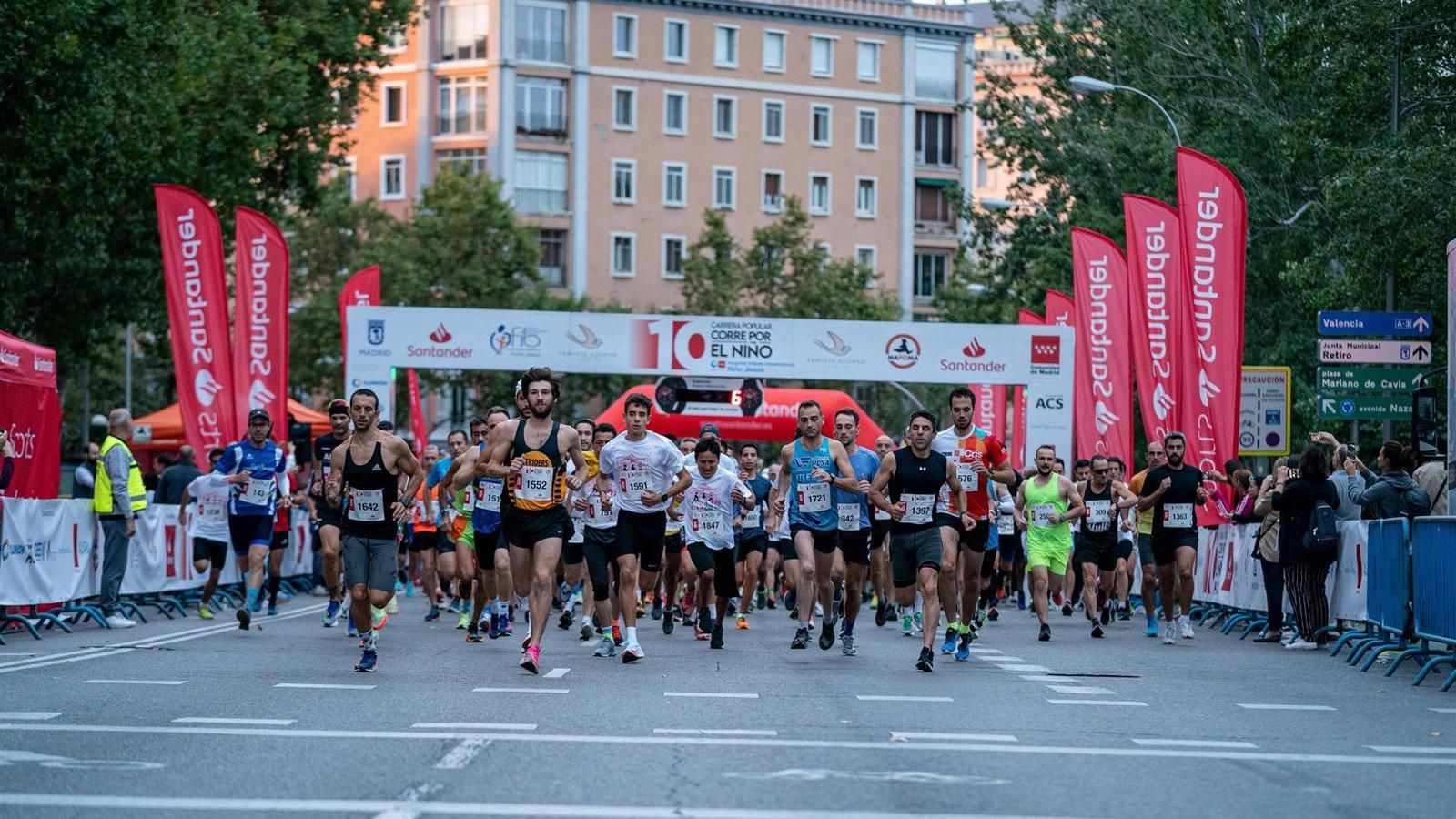 La carrera solidaria ‘Corre por el Niño’ reúne a 7.000 corredores para impulsar la investigación pediátrica