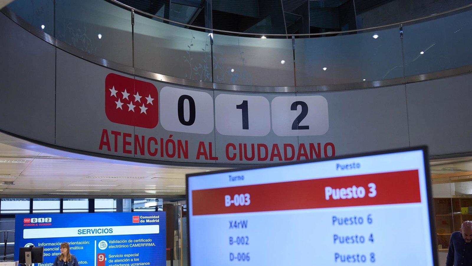 2,7 millones de consultas atendidas por los servicios de Atención al Ciudadano de la Comunidad en lo que va de año