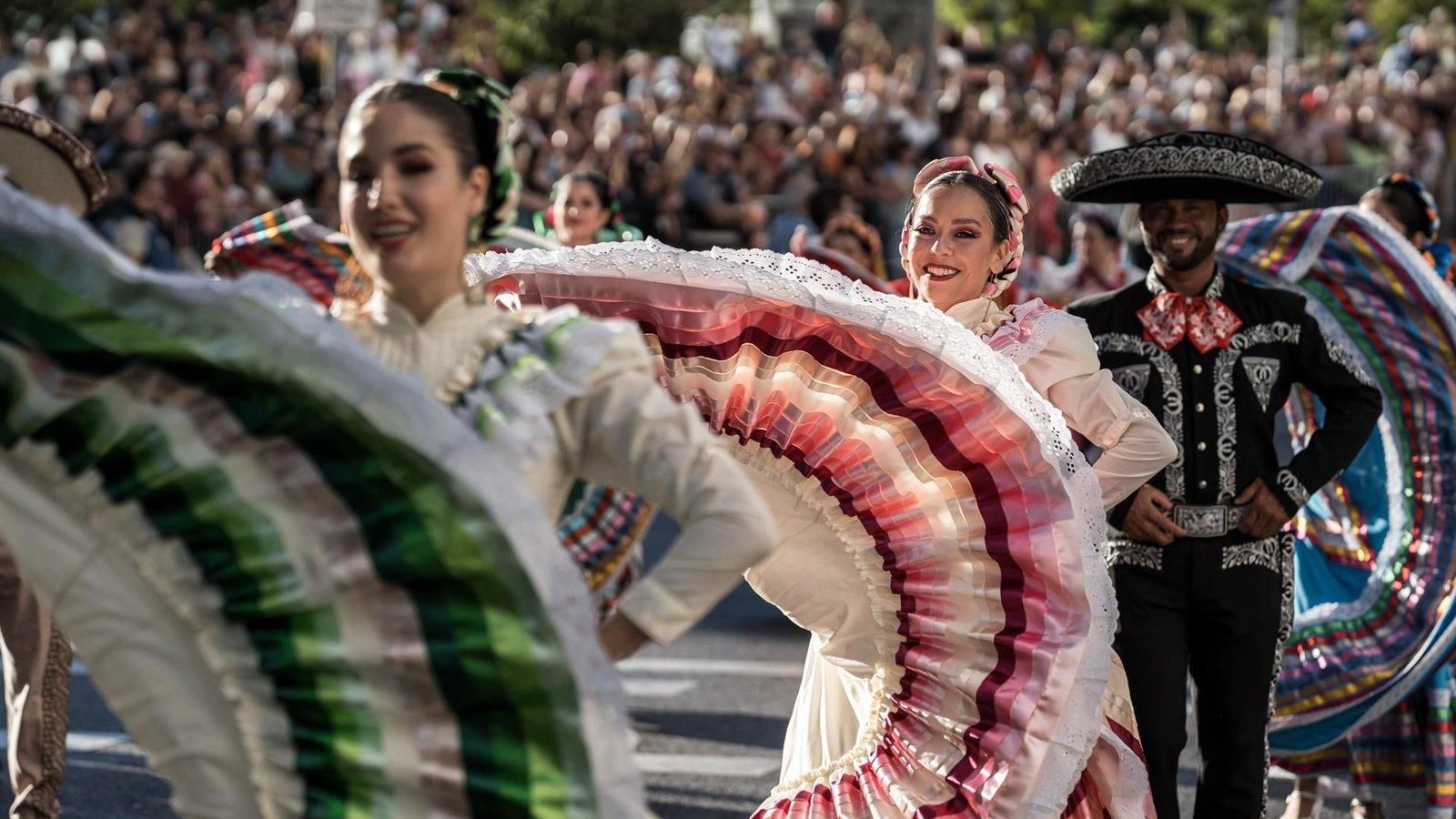 Madrid celebra la Hispanidad más multitudinaria con 900.000 asistentes
