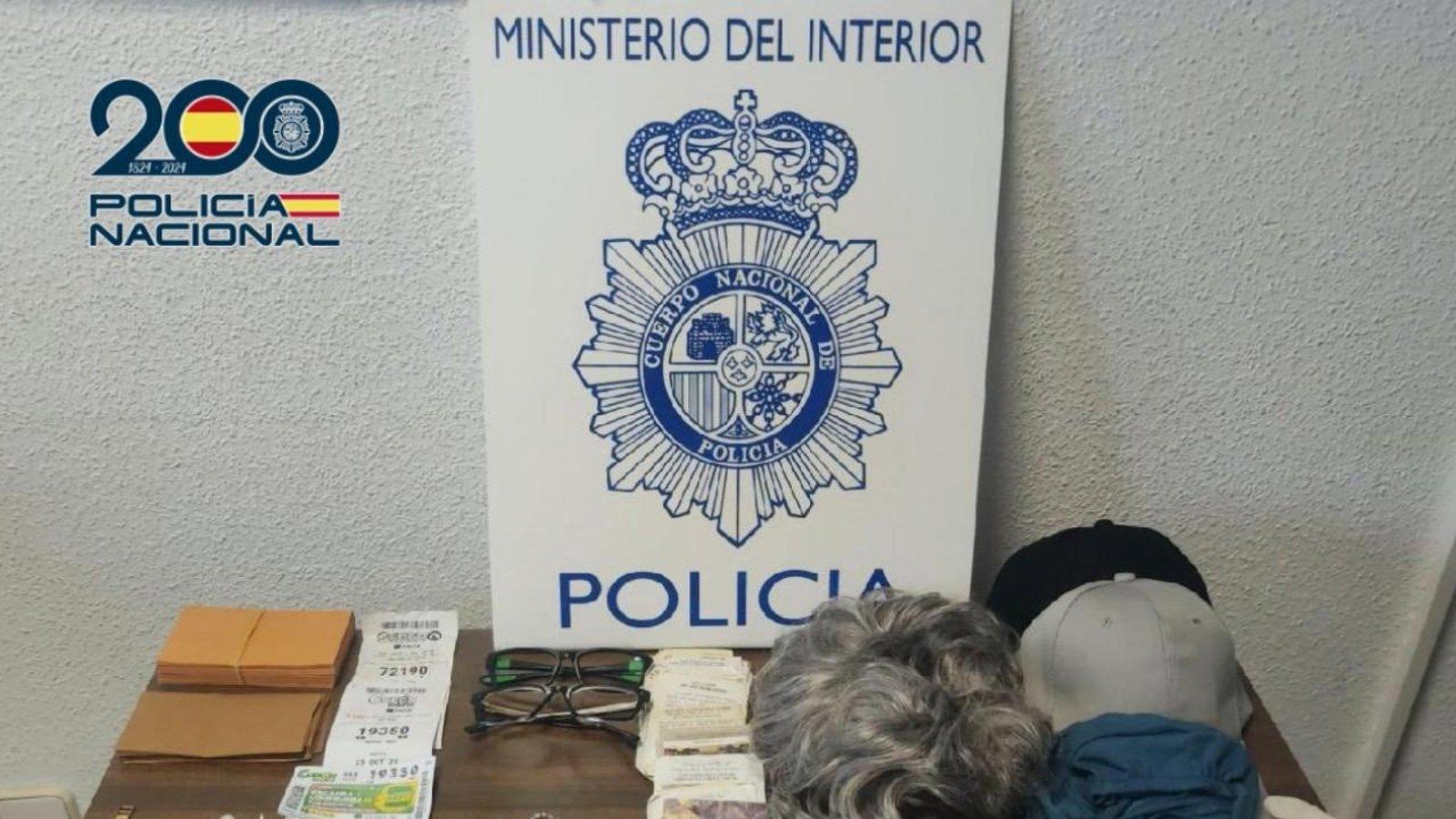 La Policía detiene en Arganzuela a cinco implicados en estafas del 'tocomocho'