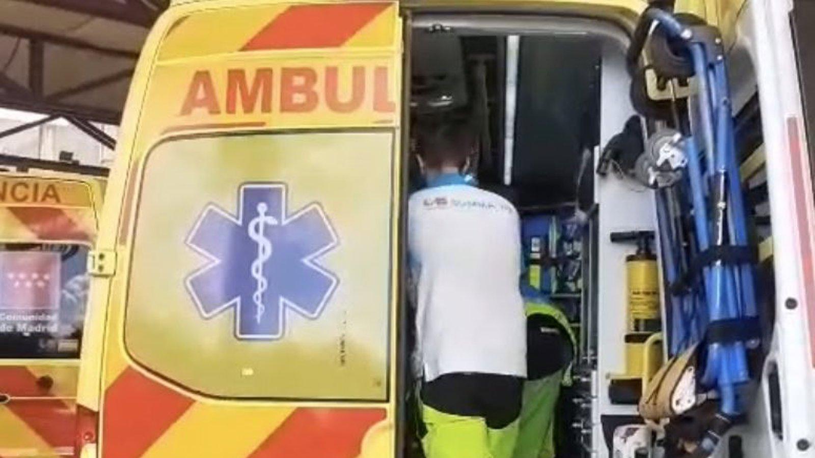 Una mujer con oxígeno domiciliario se quema al encender un cigarrillo en Móstoles