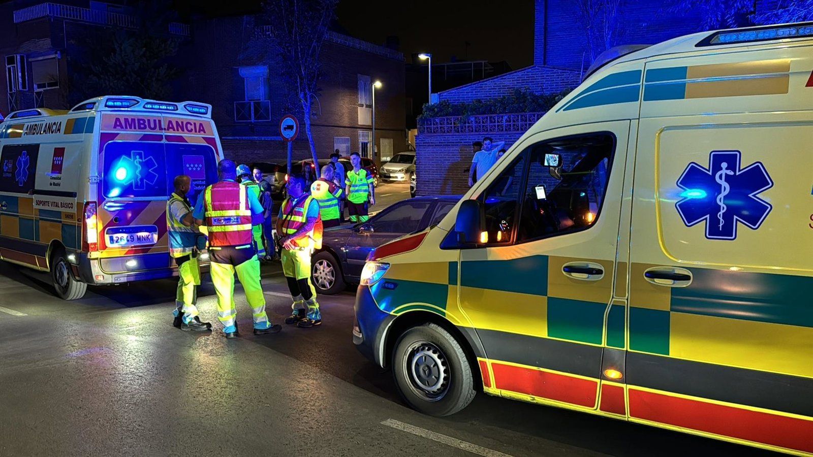Dos heridos en Móstoles tras una violenta reyerta, uno de ellos con traumatismo craneoencefálico