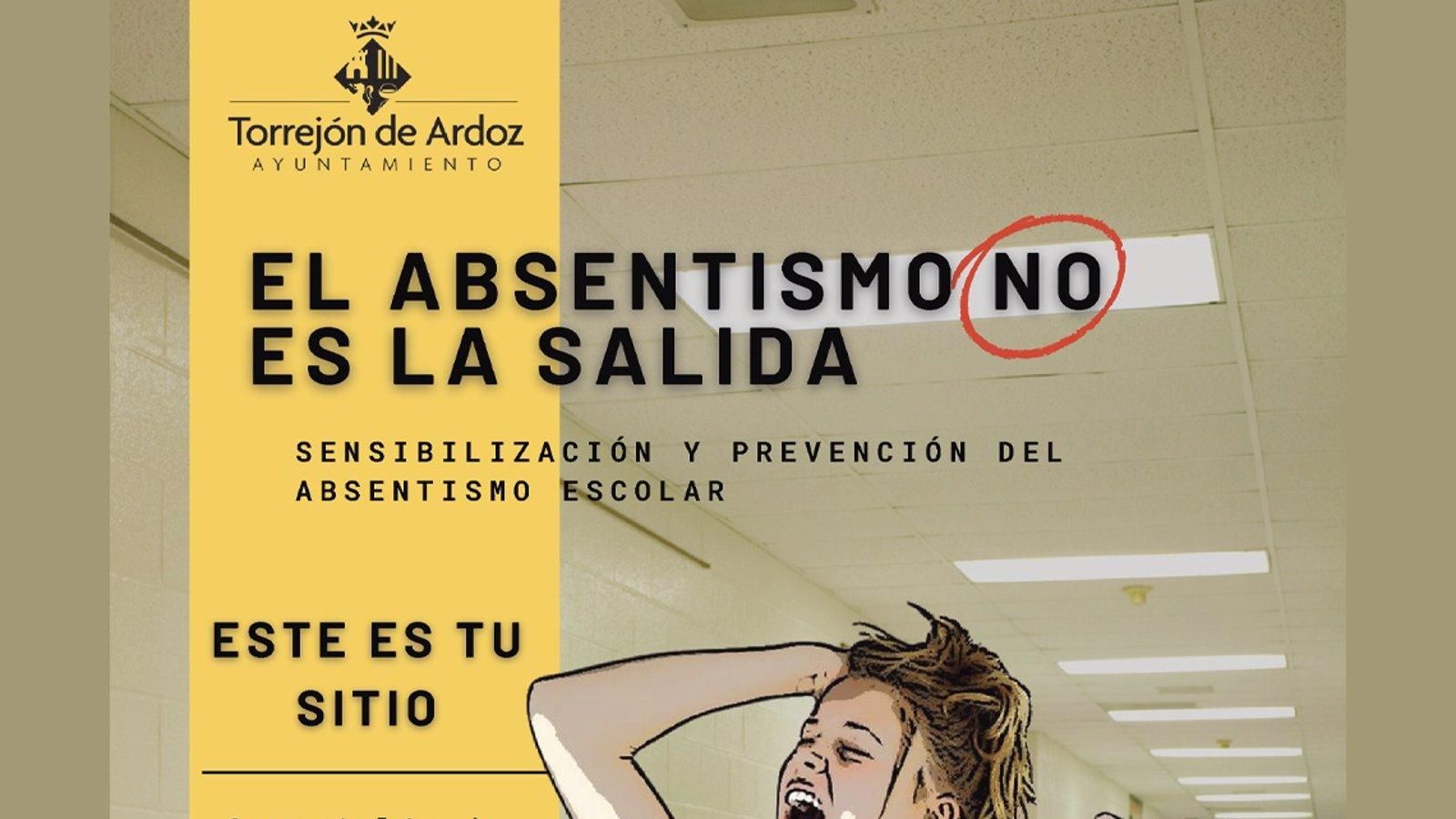 Torrejón de Ardoz y la Comunidad impulsan una campaña para reducir el absentismo escolar