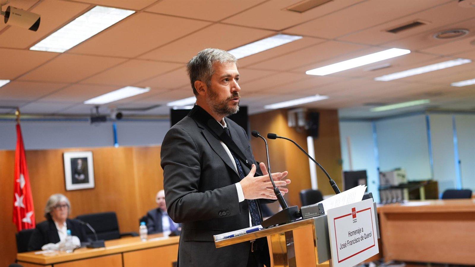 La Comunidad de Madrid homenajea al magistrado José Francisco de Querol en el 25º aniversario de su asesinato por ETA