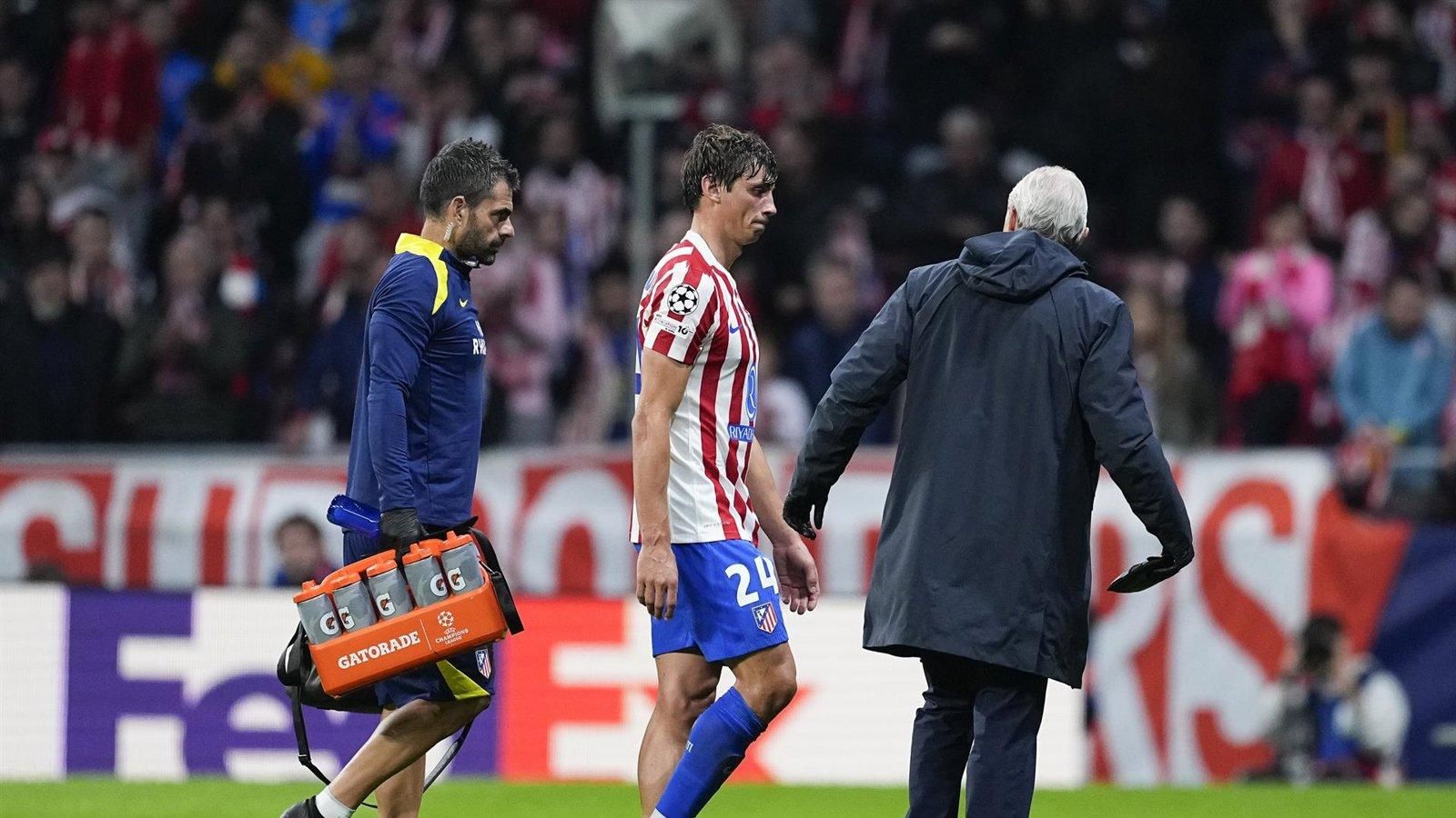 Robin Le Normand se lesiona la rodilla izquierda por hiperextensión