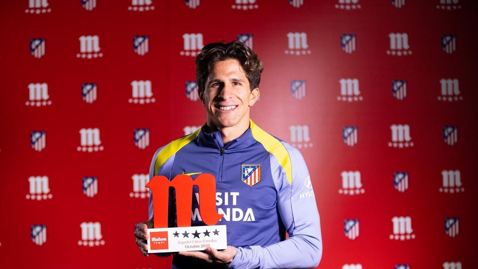 Giuliano Simeone, feliz por su momento en el Atlético: “Trabajo cada día para ser mejor jugador”