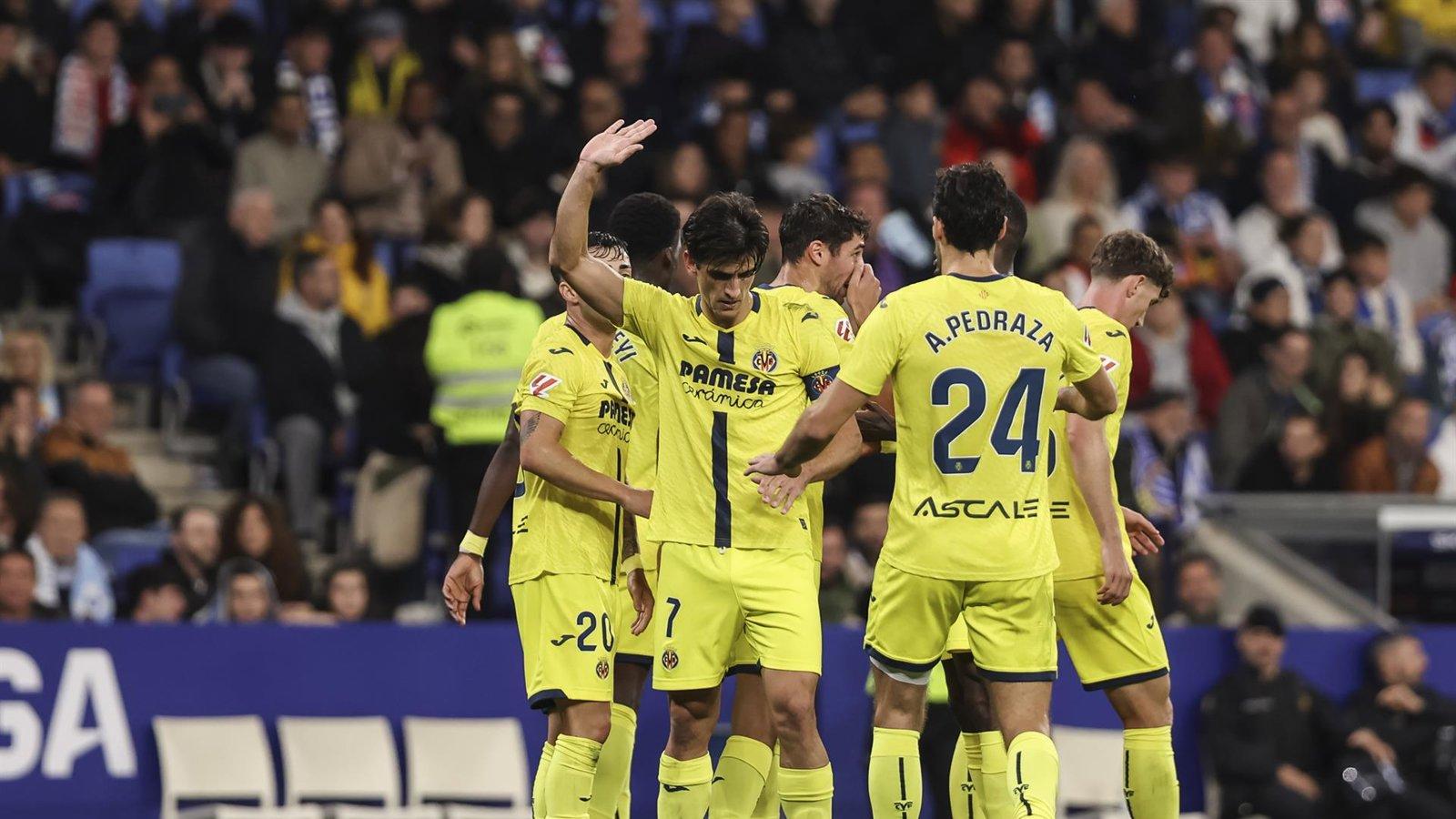 El Villarreal vence en Cornellà y se acerca a los puestos de cabeza en LaLiga