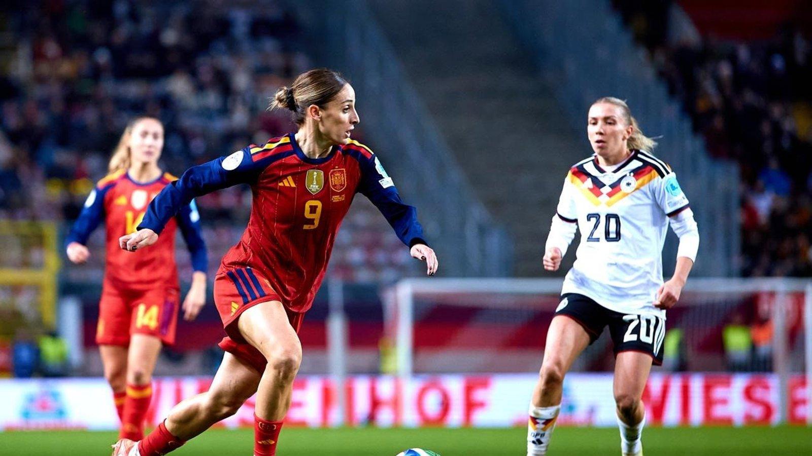 España empata 0-0 contra Alemania en encuentro oficial de competición