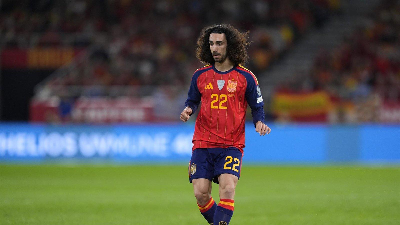 Marc Cucurella defiende el trabajo realizado por su equipo hasta ahora