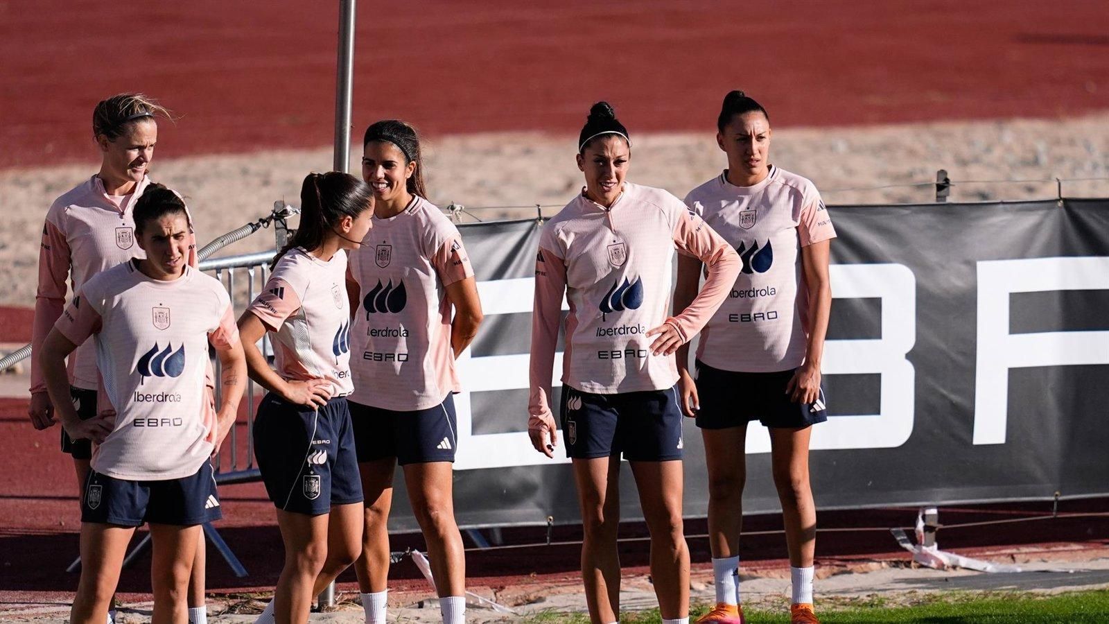 La selección española femenina inicia concentración para la final de la Liga de Naciones