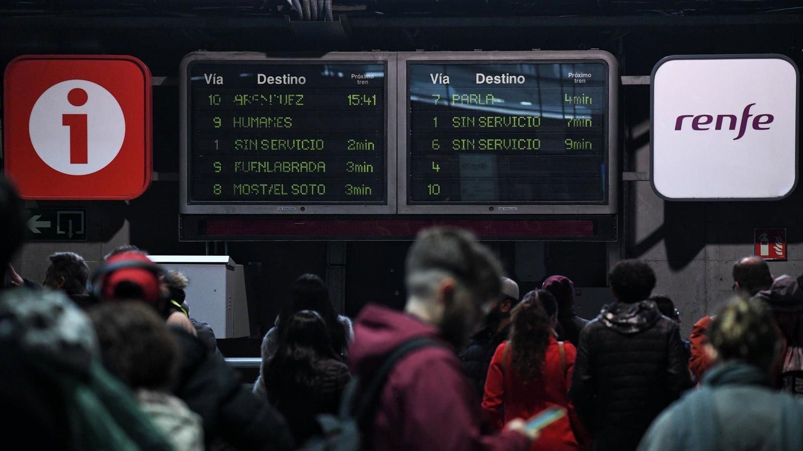 Renfe anuncia el corte total de Cercanías entre San Fernando y Azuqueca del 22 al 29 de noviembre por obras