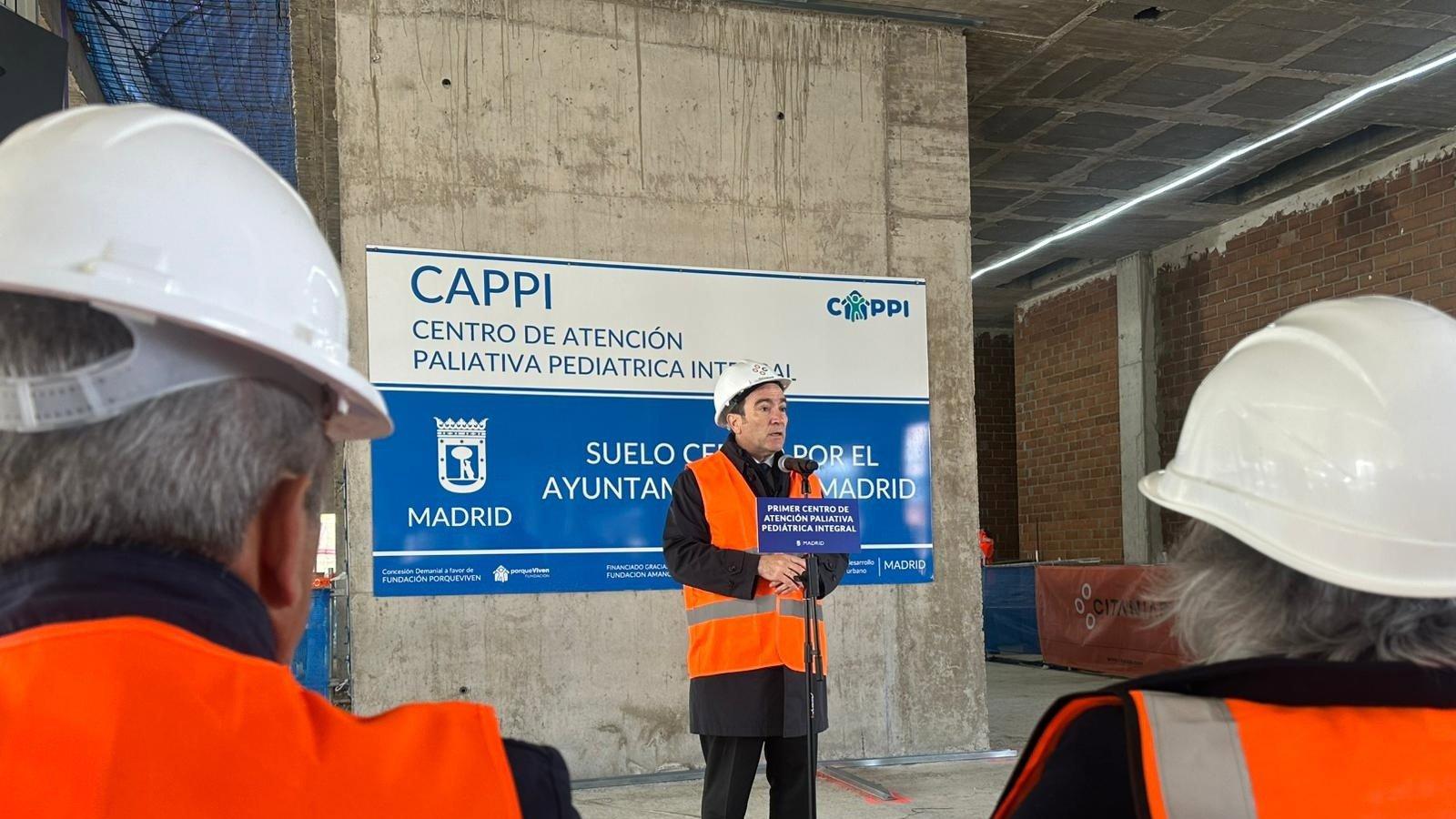 El primer centro de cuidados paliativos pediátricos de la capital abrirá en septiembre 2026 en San Blas para 1.400 usuarios