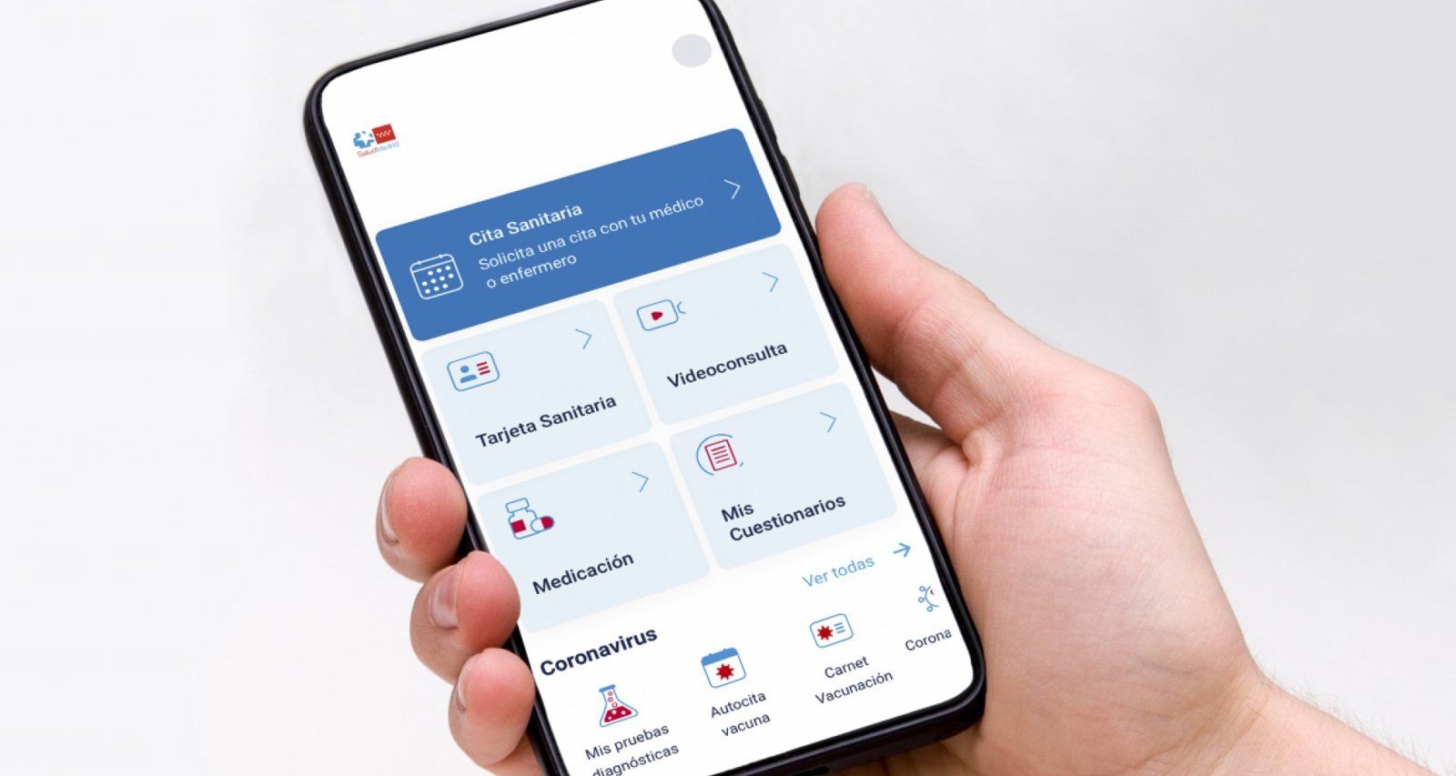 El uso de la Tarjeta Sanitaria Virtual de la Comunidad de Madrid crece un 117% en un año