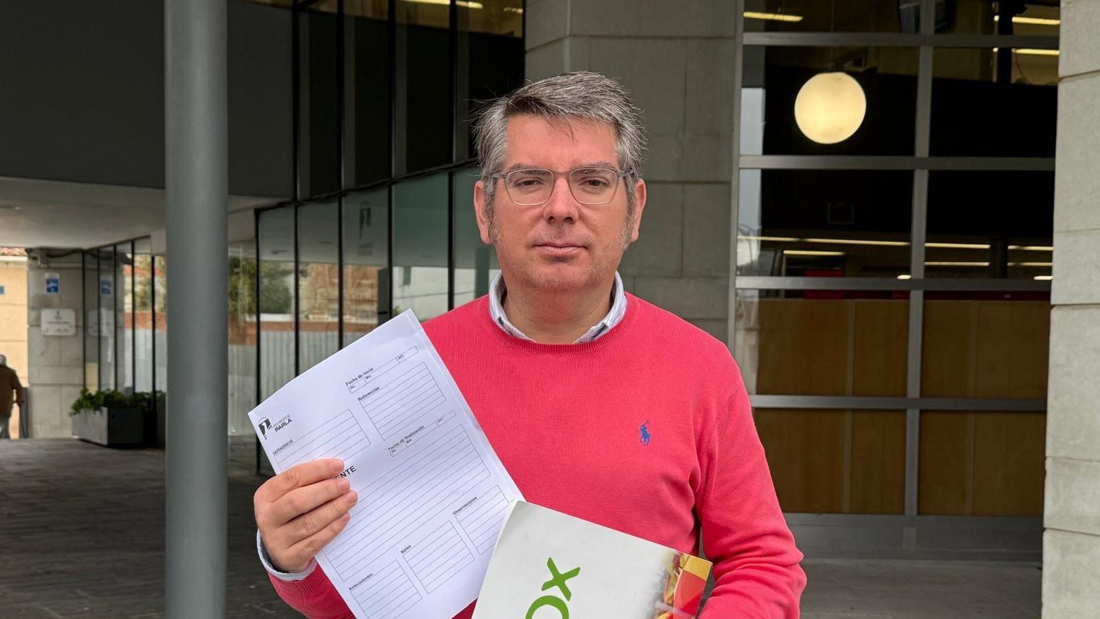 Vox presenta una querella contra el alcalde de Parla por prevaricación y coacciones