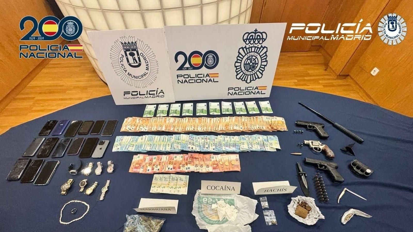  Desmantelados cuatro narcopisos y ocho personas detenidas en una operación policial en Latina