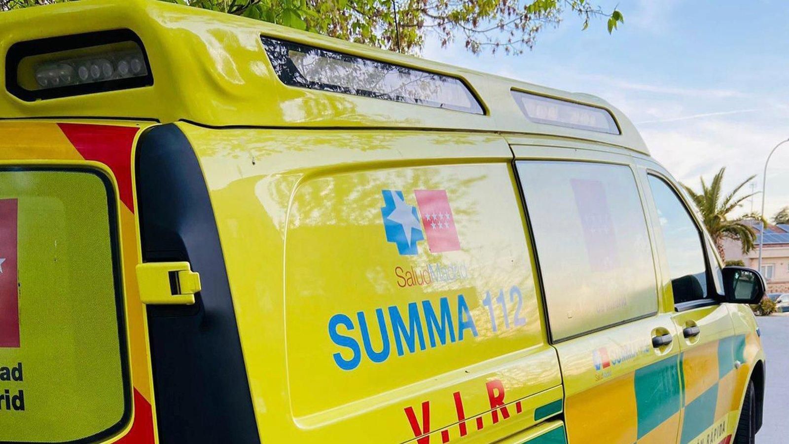 Un hombre de 30 años sufre un atropello en las afueras de Parla