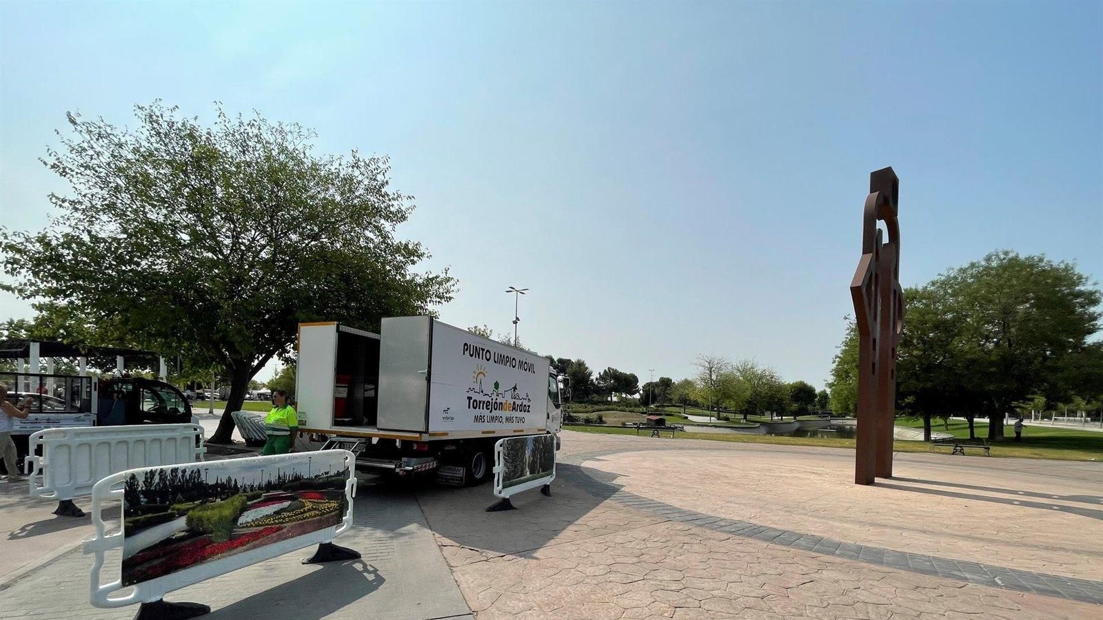 Torrejón de Ardoz incrementa a 11 los Puntos Limpios de Barrio y sigue recogiendo muebles gratis