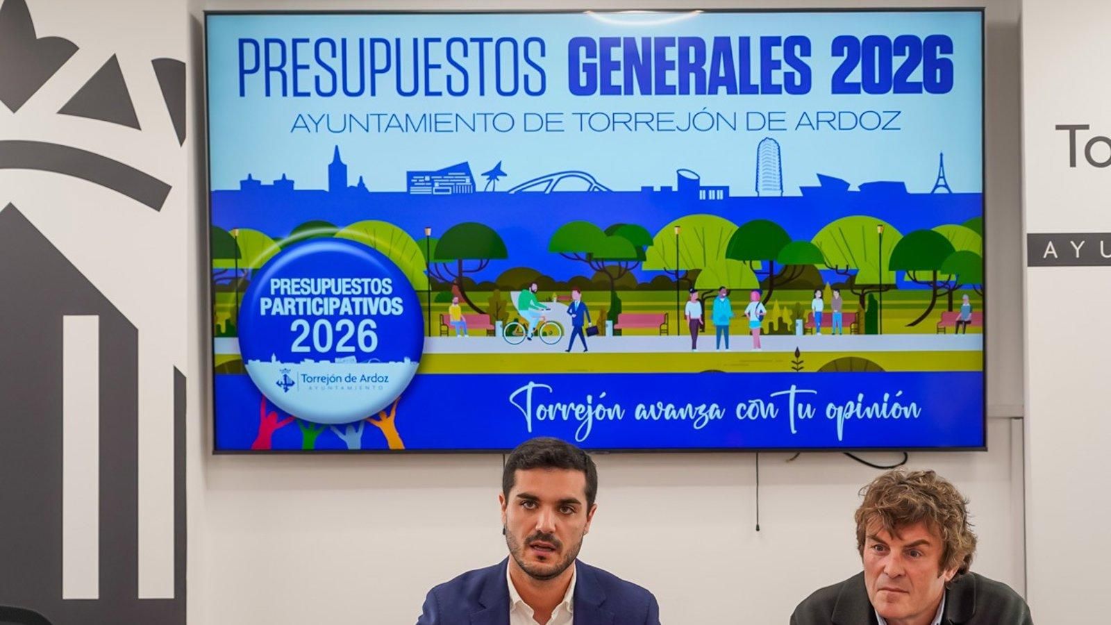 Torrejón de Ardoz aprueba presupuestos 2026 con 169,2 millones y récord de inversiones