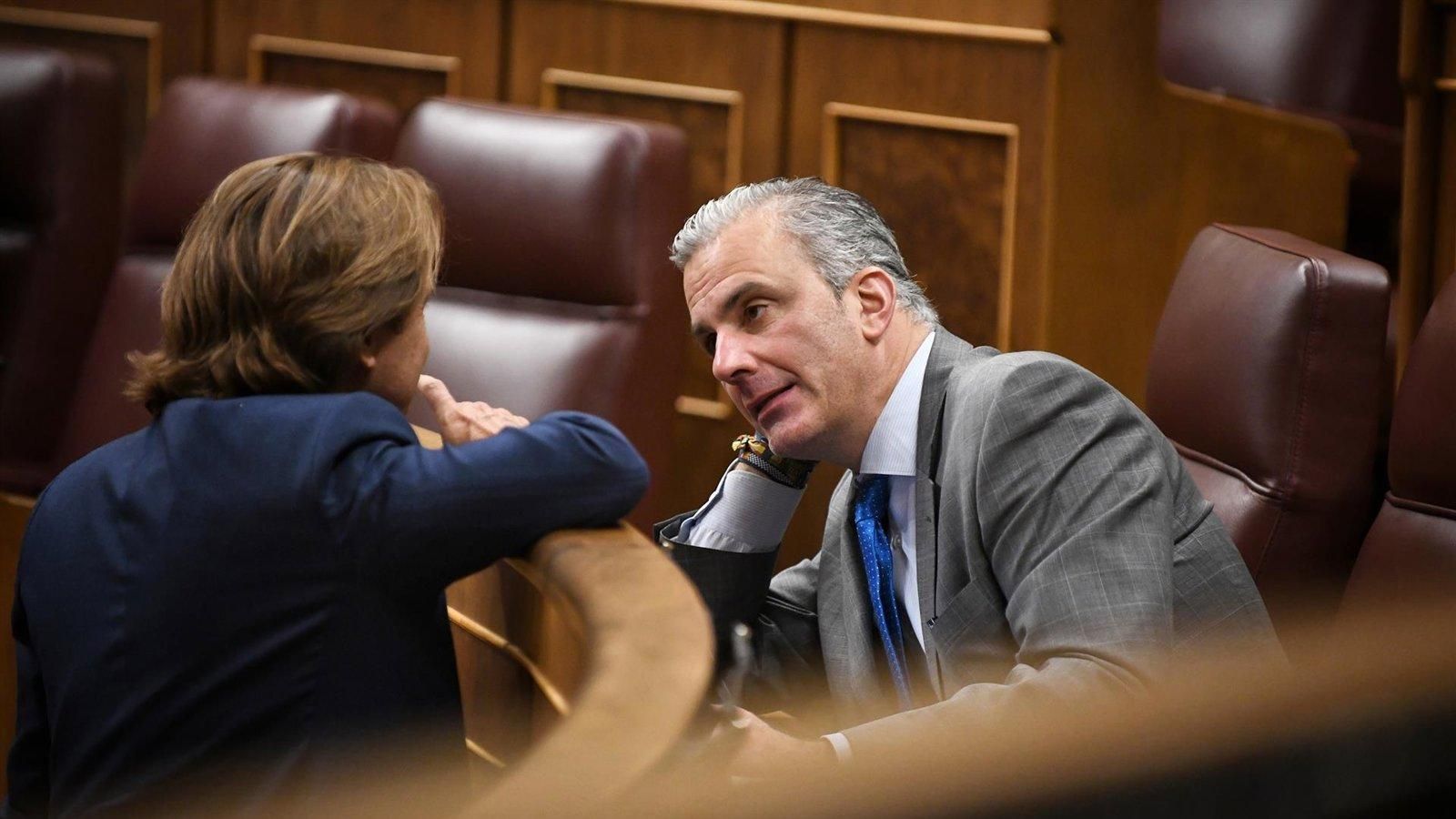 Vox aparta a Ortega Smith como portavoz adjunto en el Congreso y nombra en su lugar a Carlos Hernández Quero