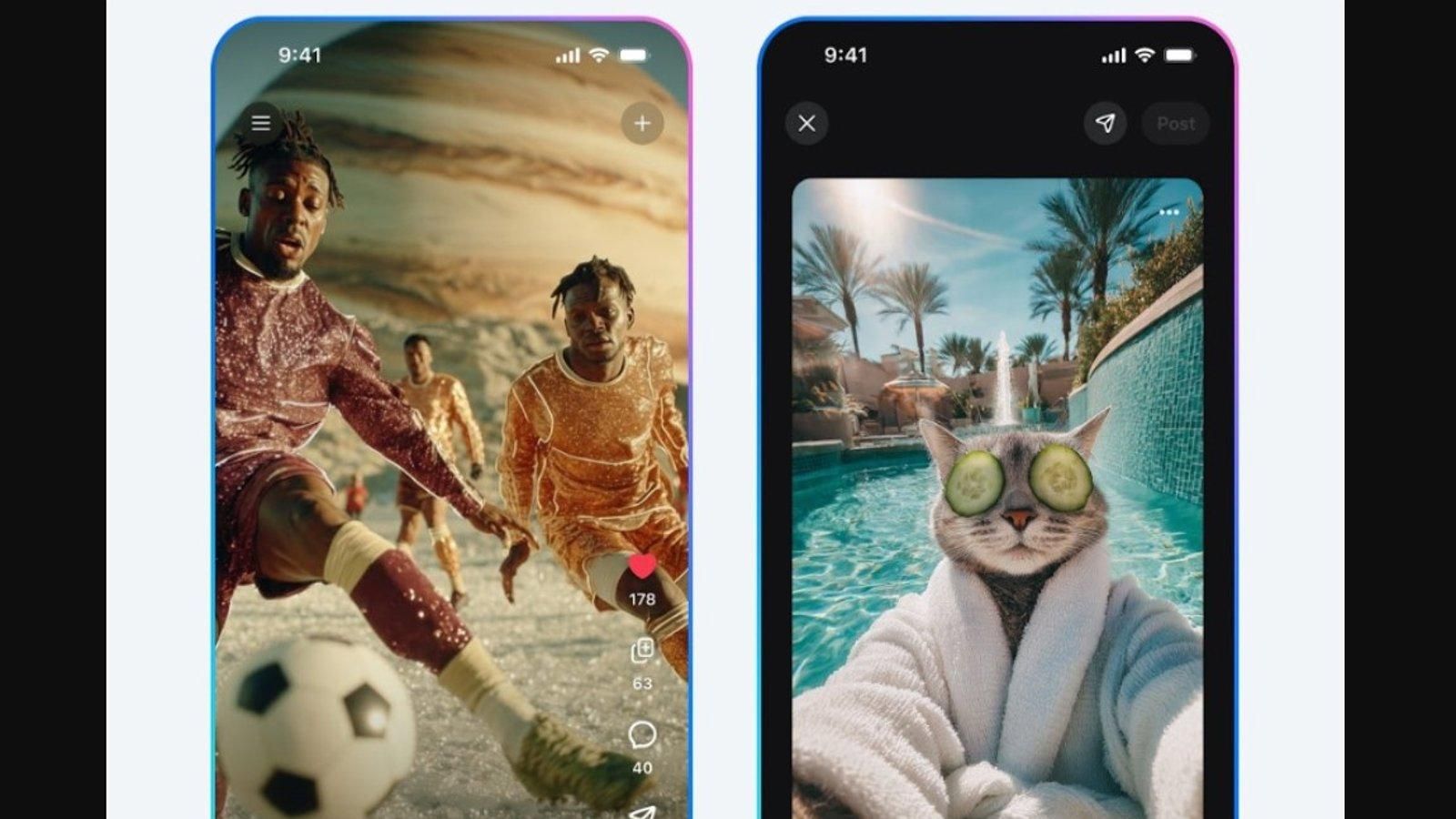 Meta trae a Europa Vibes, el 'feed' de Meta AI