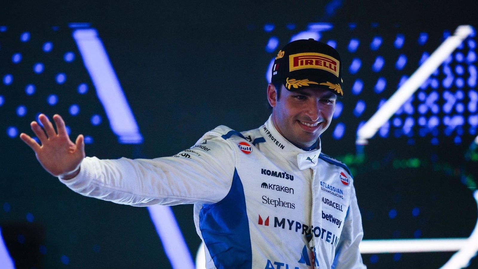 Carlos Sainz destaca que sus resultados justifican su fichaje por Williams