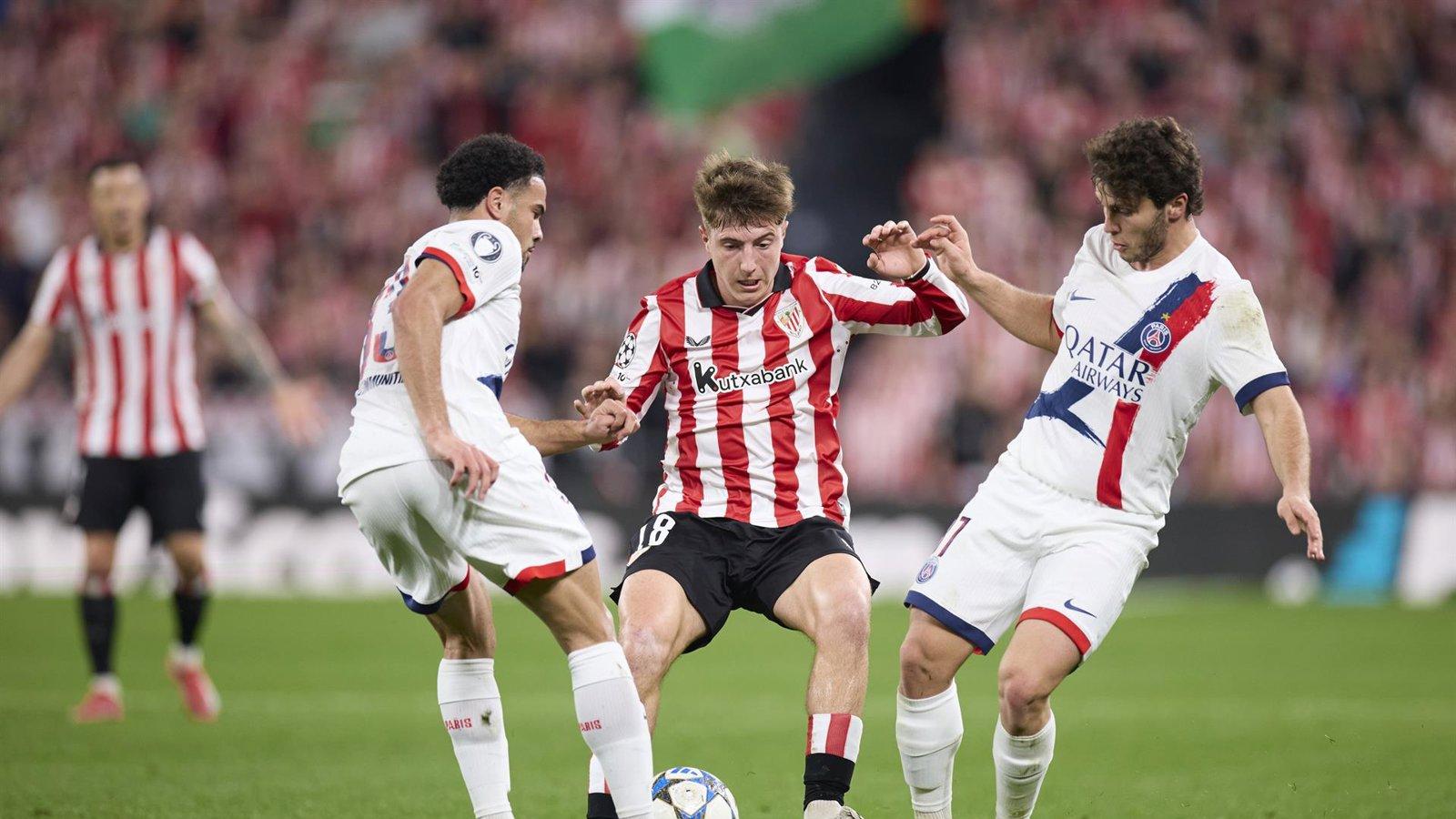 El Athletic mantiene sus opciones tras un empate sin goles frente al PSG
