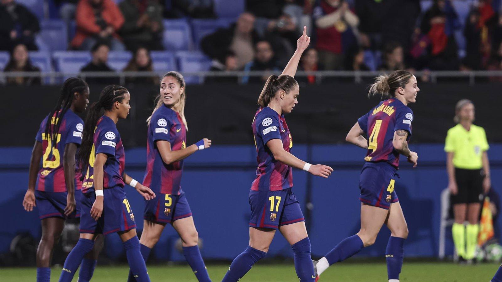 El Barça supera las bajas y se acerca a cuartos de la Champions