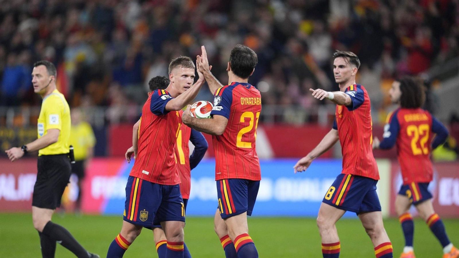 España disputará dos encuentros en Atlanta y uno en Guadalajara frente a Uruguay en el Mundial