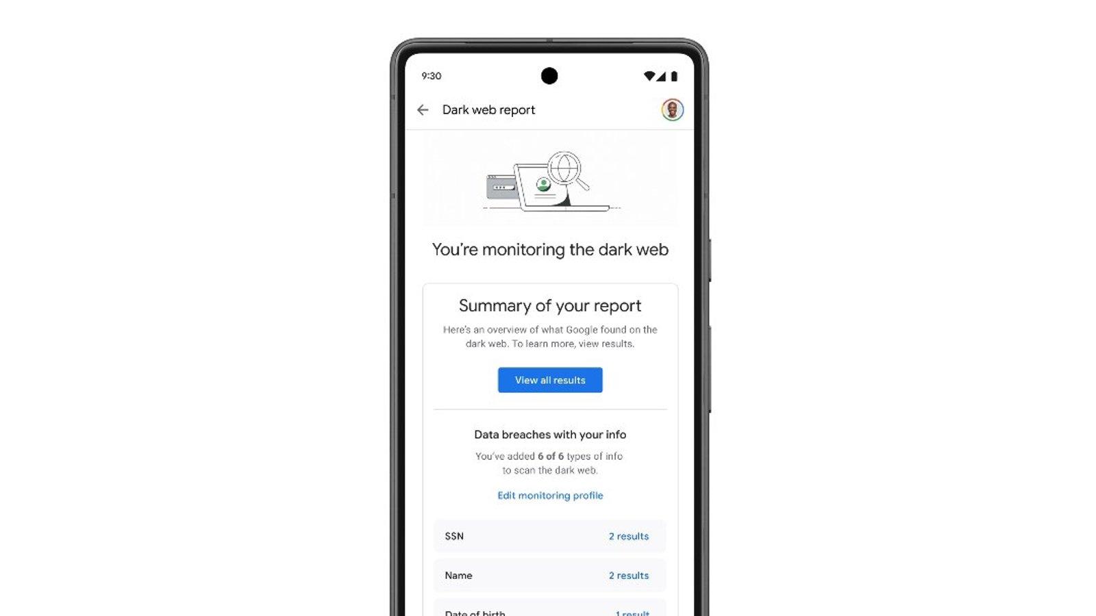 Google eliminará su informe de la dark web en 2026