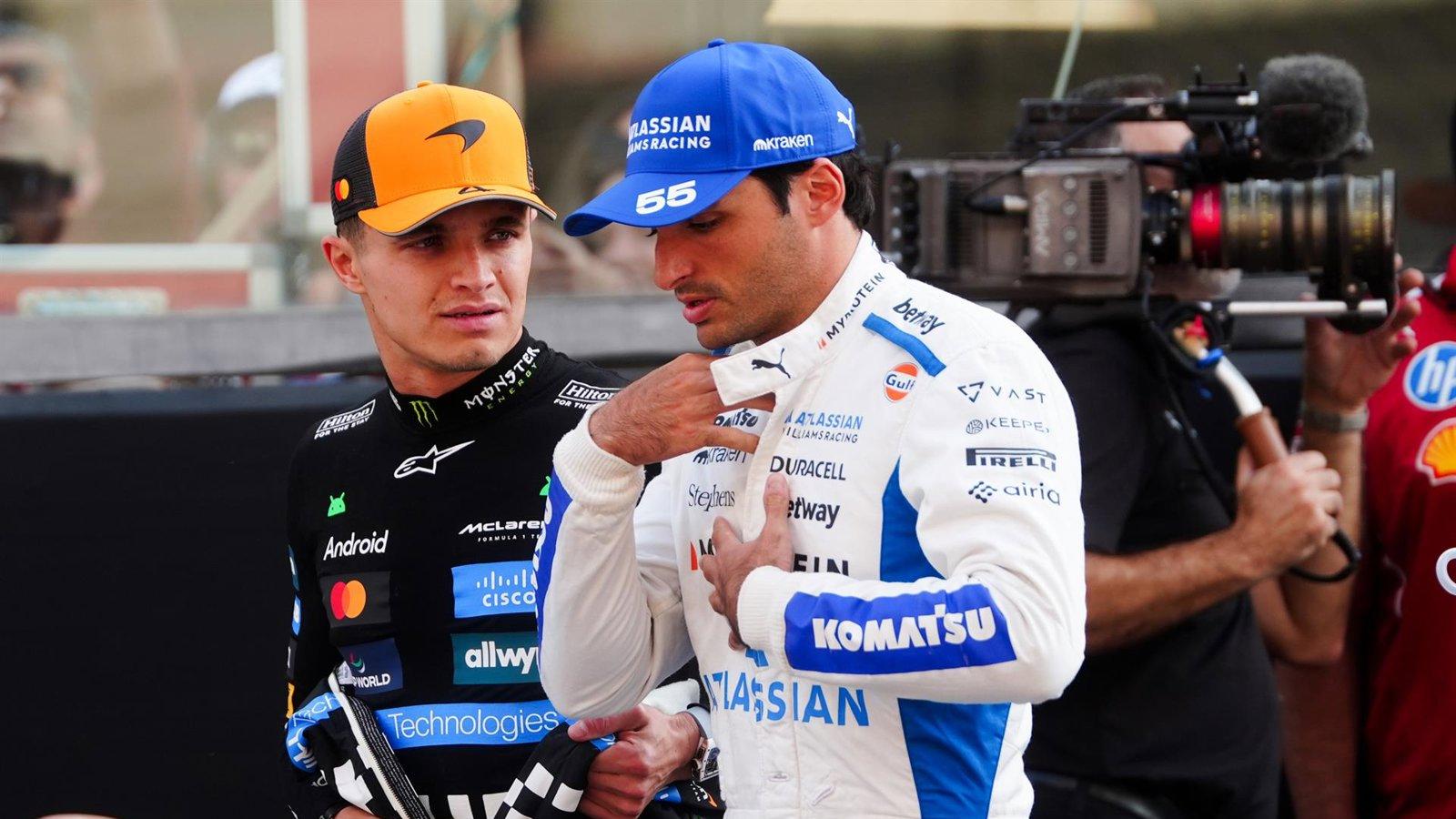 Sainz celebra el título de Norris y valora su cierre de temporada en Abu Dabi