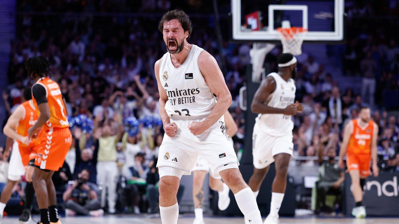 El Real Madrid noquea al Valencia Basket y el Baskonia vuelve a la Copa