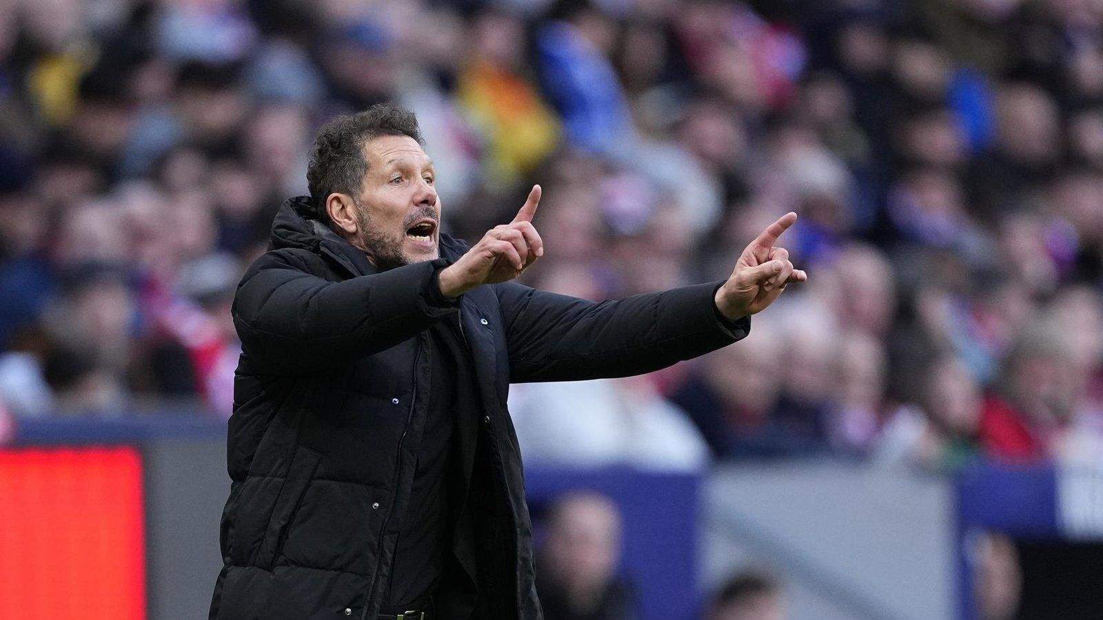  Diego Pablo Simeone: "En poco estaremos hablando de los goles de Julián"