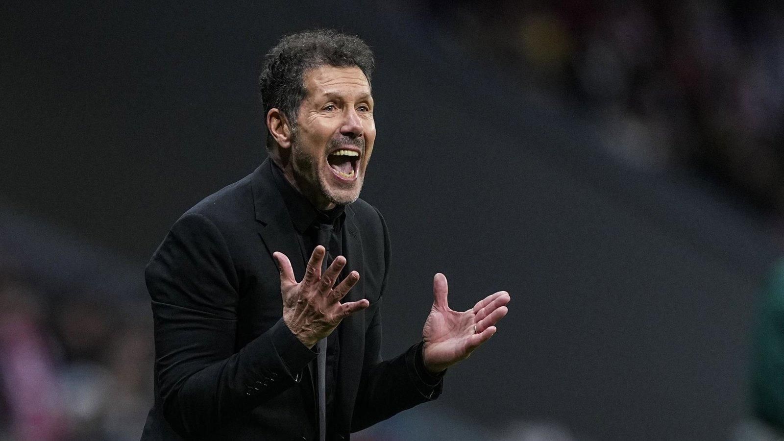 Simeone: el único camino para acallar los silbidos es ganar