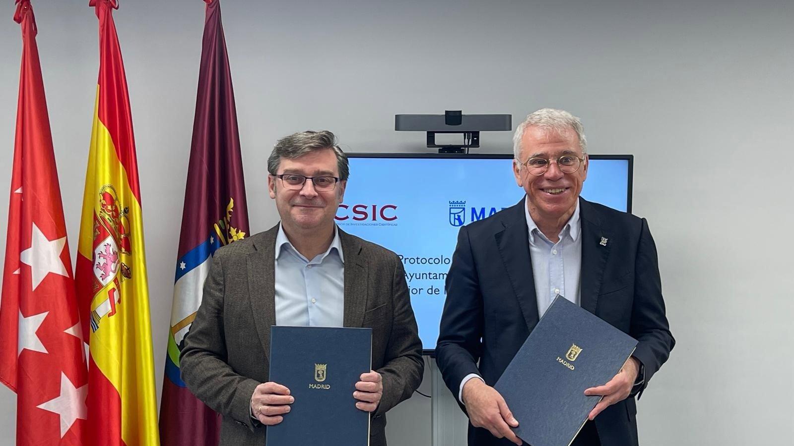 Madrid y el CSIC firman un acuerdo para impulsar la investigación en regeneración urbana