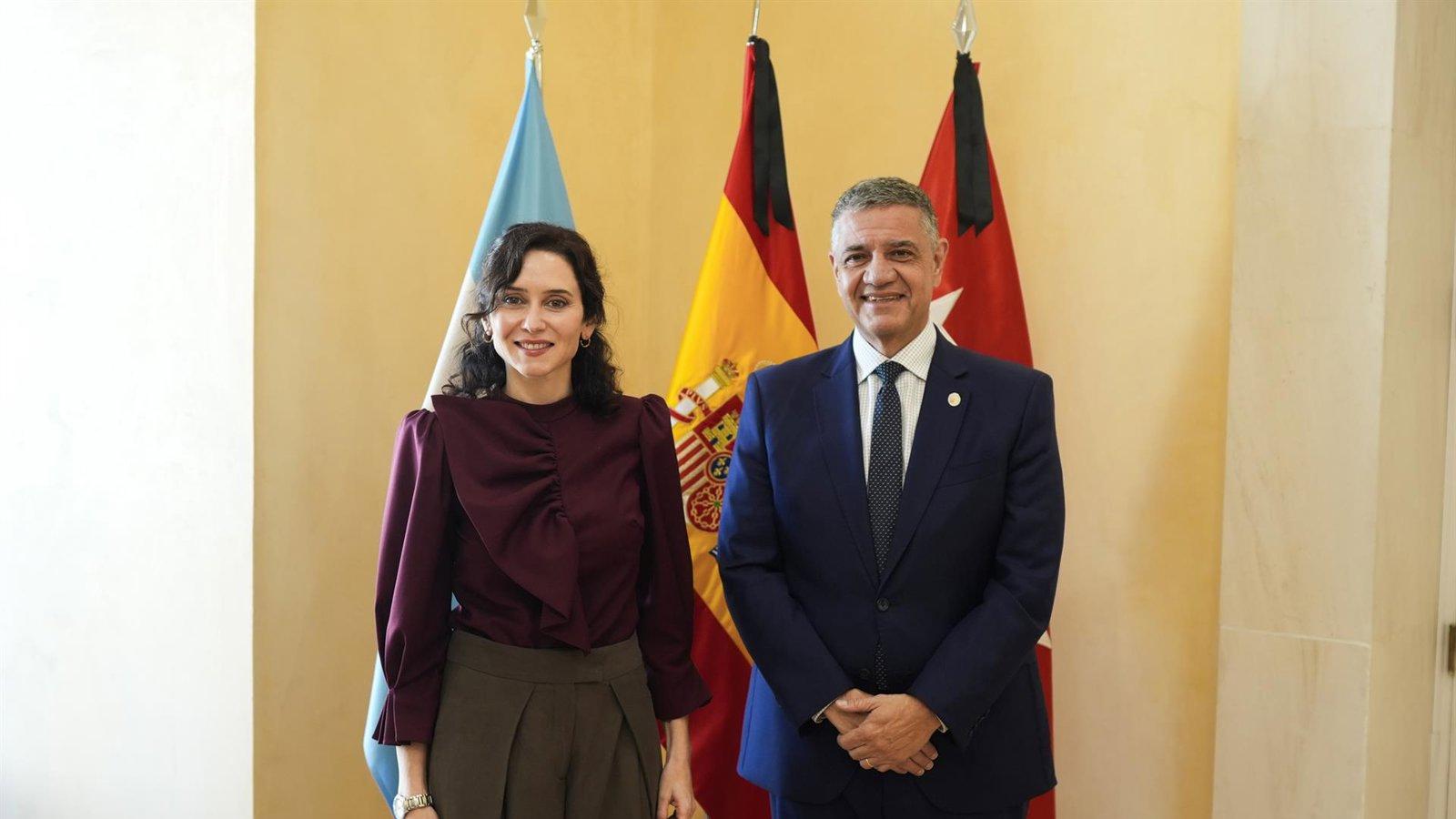 Ayuso se reúne con Jorge Macri para reforzar la colaboración entre Madrid y Buenos Aires