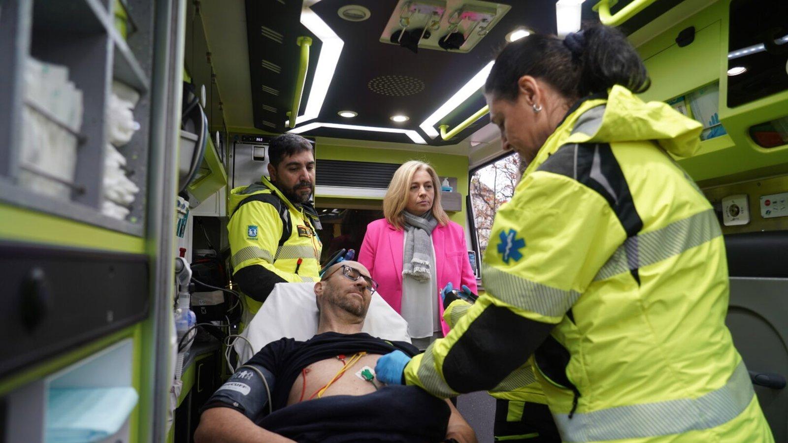 SAMUR-Protección Civil suma ecógrafos con IA y conexión en tiempo real para mejorar la asistencia