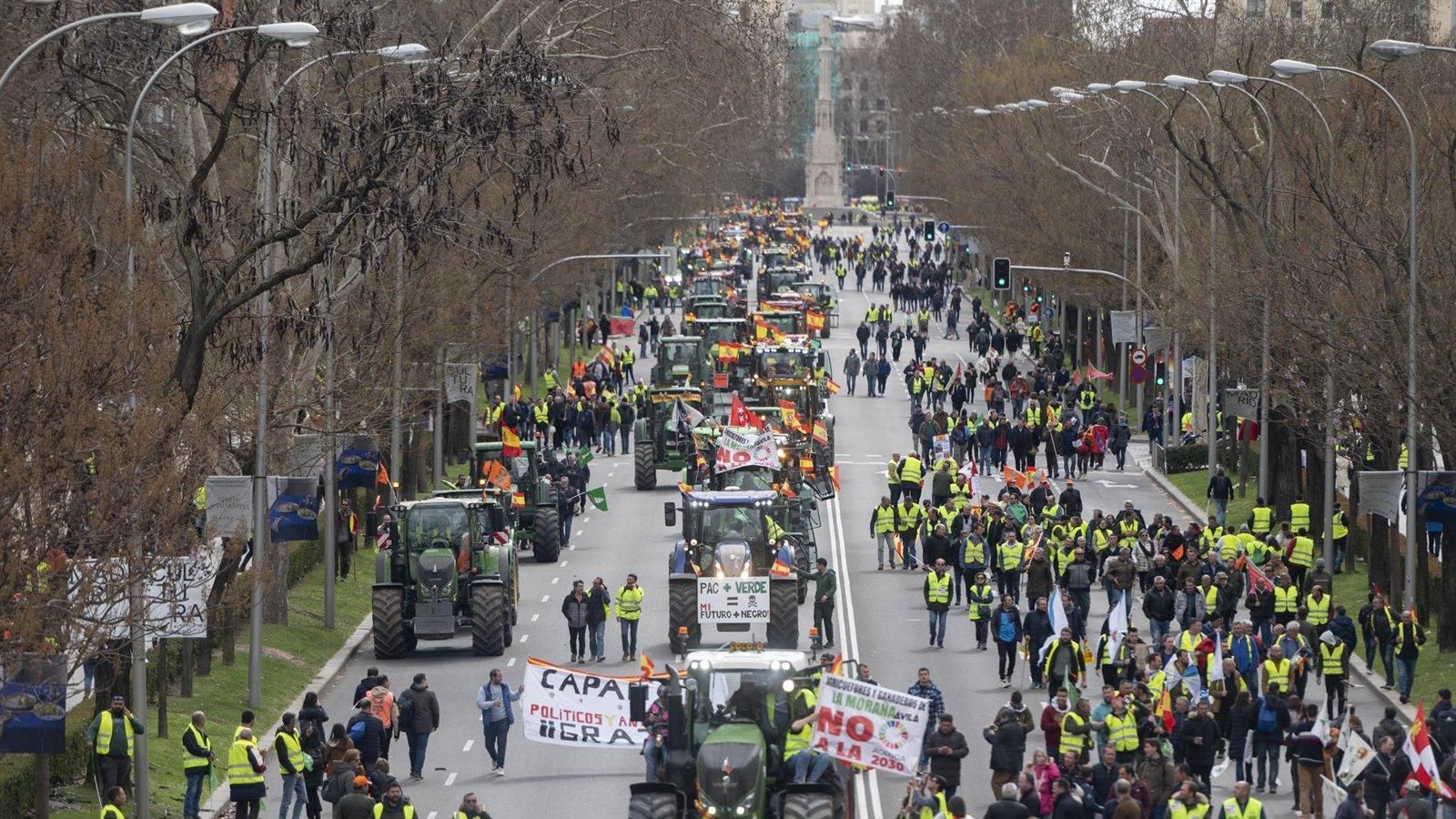 El campo español volverá a las calles del 26 al 30 de enero contra la nueva PAC y Mercosur