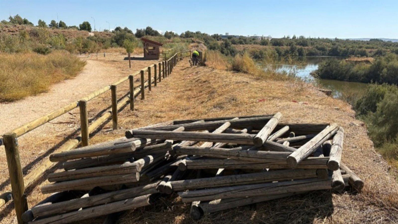Finalizada la restauración de dos humedales del Parque Regional del Sureste tras las inundaciones del pasado marzo