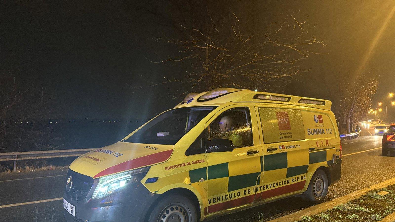 Muere un motorista en San Fernando de Henares tras chocar con un coche al adelantar