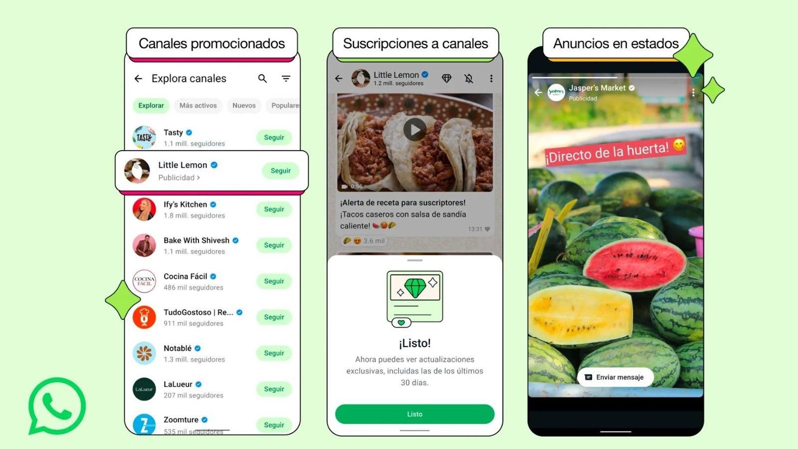 WhatsApp prepara una opción de suscripción sin publicidad