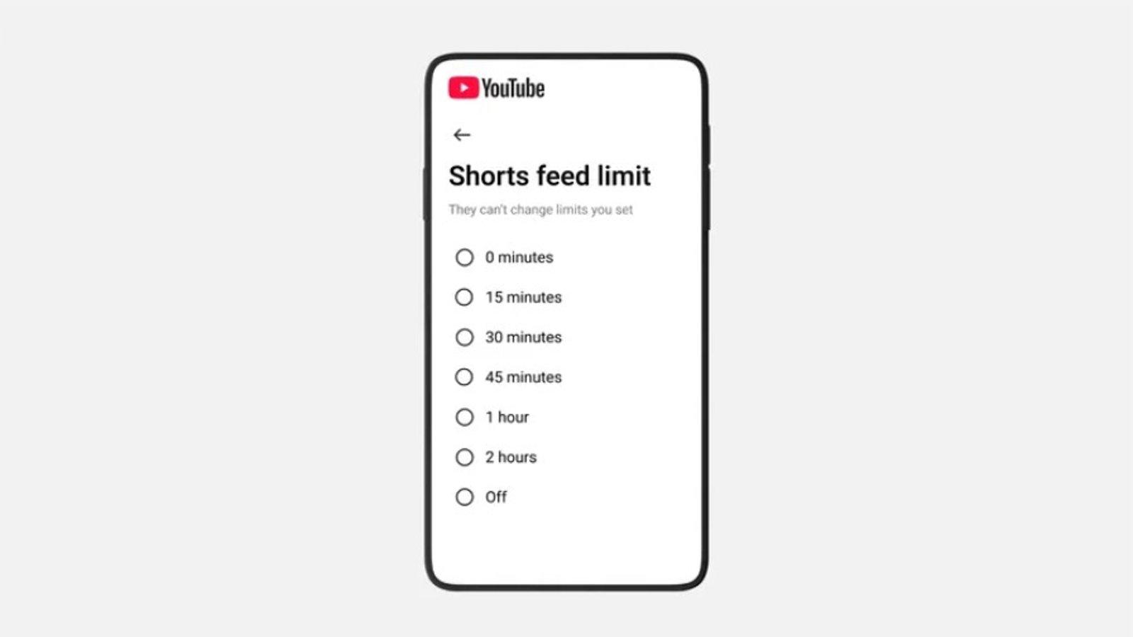 YouTube da más control a los padres para limitar shorts