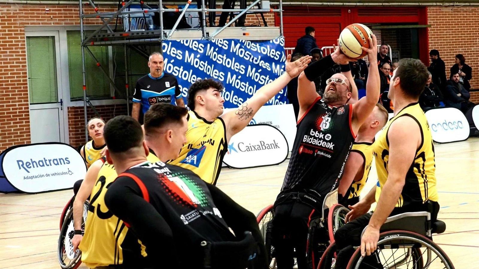 Definidas las semifinales de la Copa del Rey de baloncesto en silla de ruedas en Móstoles